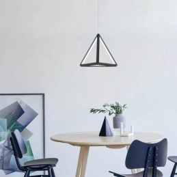 Postmoderne Pendellampe Geometrisk Trekantlampe Kreativ Lampebelysning