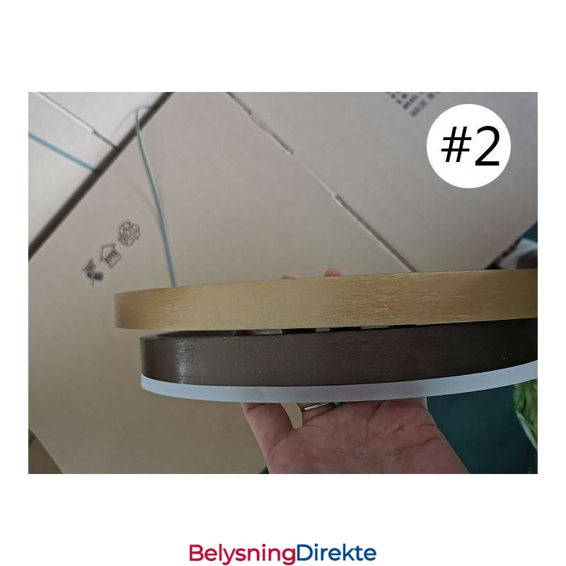 Postmoderne Pendellampe I Akryl, Ringformet Pendellampe