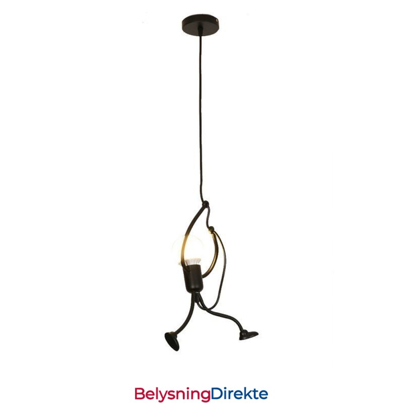 Moderne Enkel Pendellampe Liten Mannsformet Lampe Kreativ Lampe