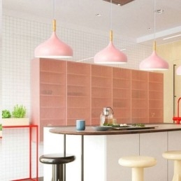 Moderne Anhengslampe I Aluminium, Justerbar Lyskilde For Hjemmet