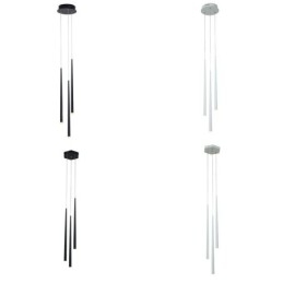 Moderne Enkel Pendellampe Sylinderformet Belysning Meteorregnlampe