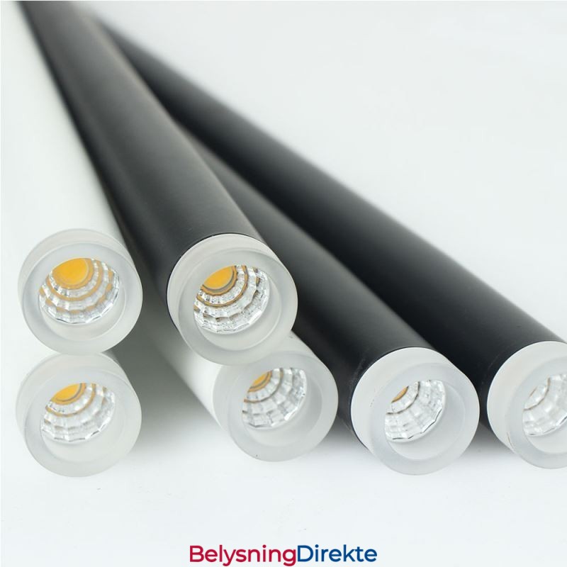 Moderne Enkel Pendellampe Sylinderformet Belysning Meteorregnlampe