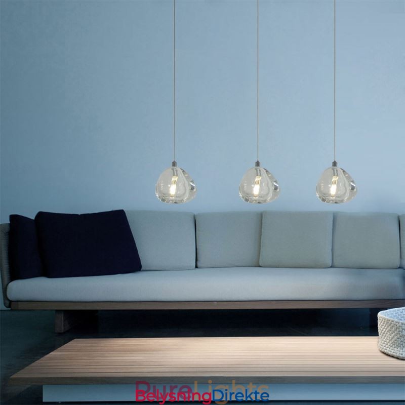 Moderne Anhengslampe Krystalllysekrone Lys Hjemmebelysningslampe