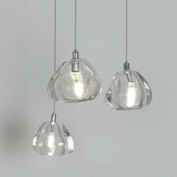 Moderne Anhengslampe Krystalllysekrone Lys Hjemmebelysningslampe