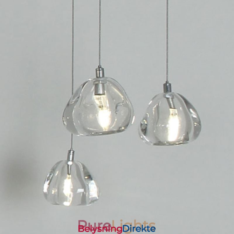 Moderne Anhengslampe Krystalllysekrone Lys Hjemmebelysningslampe