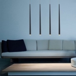 Moderne Pendellampe Sylinderformet Lampe Meteor Rain Lighting