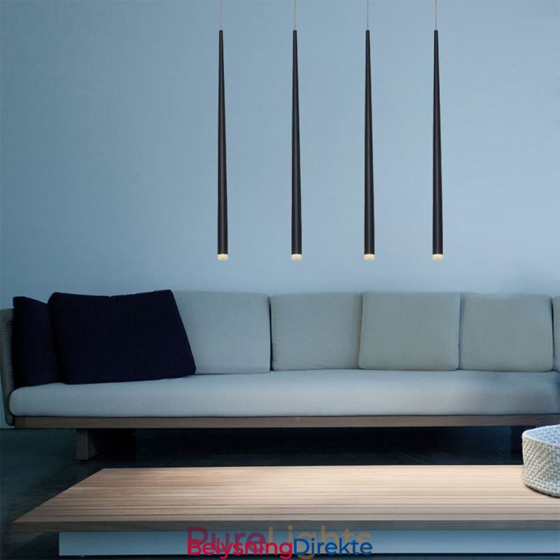 Moderne Pendellampe Sylinderformet Lampe Meteor Rain Lighting