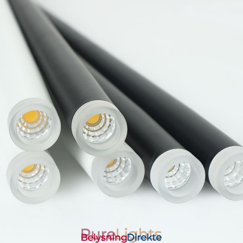 Moderne Pendellampe Sylinderformet Lampe Meteor Rain Lighting