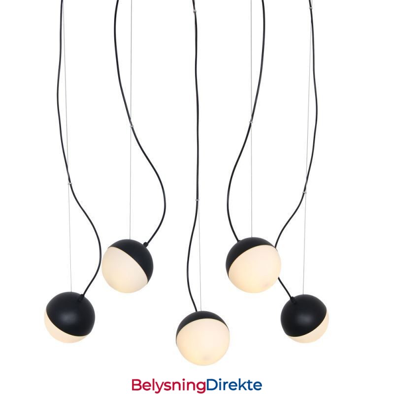 Nordisk Klyngependellampe Kreativ Sirkelformet Lampebelysning