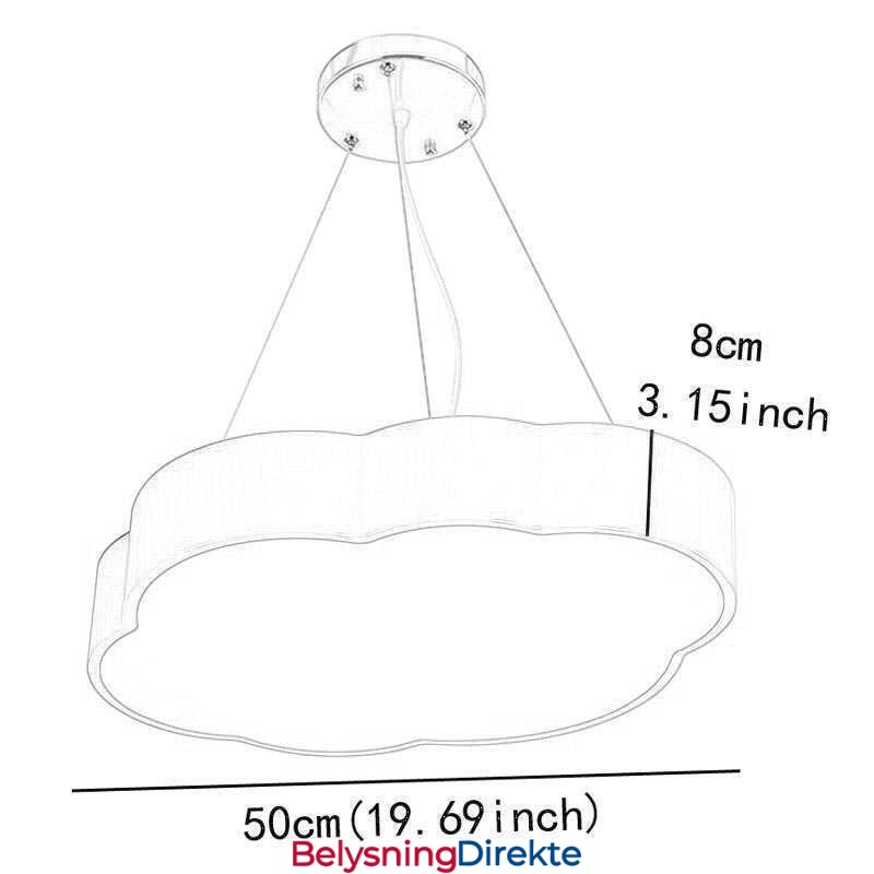Pendellampe Moderne Enkel Skylampe Kreativ Tegneseriebelysning