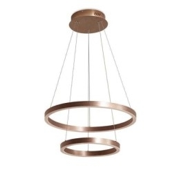 Pendellampe Tegning Håndverk 2 Ringer Lampe 60+40Cm