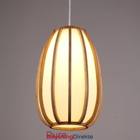 Visuell Komfort Bambus Pendellampe