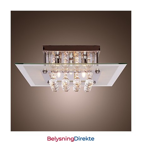 Taklampe Modern Crystal Living 5 Lys