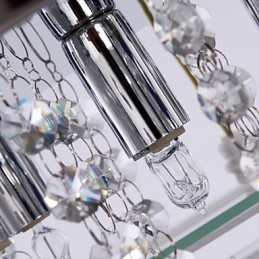 Taklampe Modern Crystal Living 5 Lys