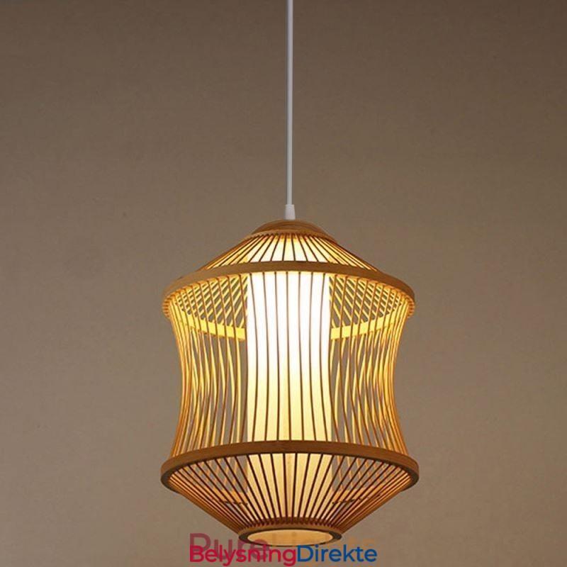 Visual Comfort Bambusburpendellampe