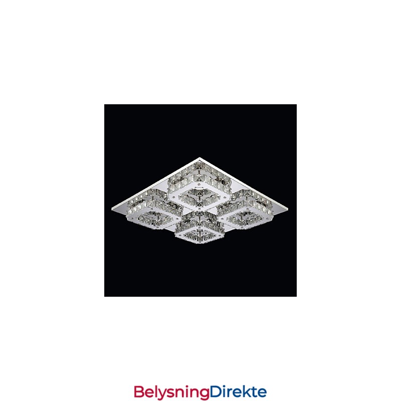 Moderne Samtids Galvanisert Metall Innfelt Montering