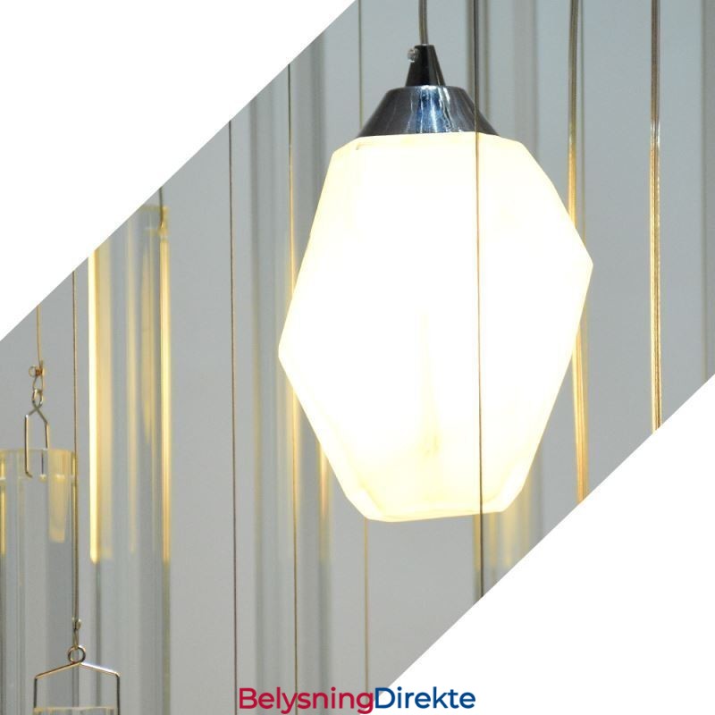 Klyngeformet Pendellampe Moderne Stor Pendelkrystalllysekrone Tosidig Trapp