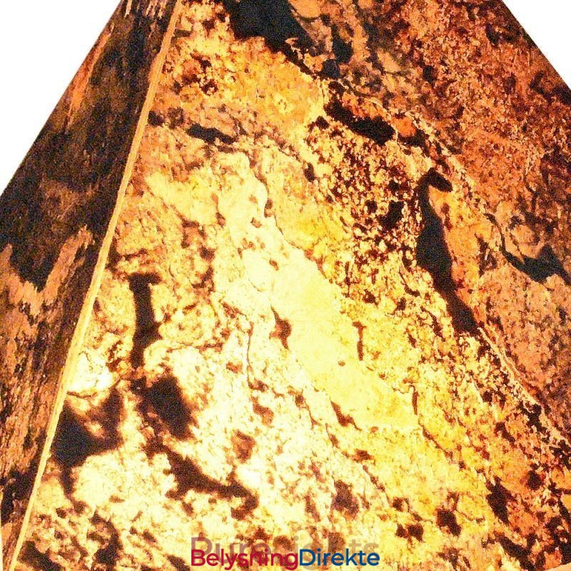 Geometrisk Pendellampe Diamantformet 3D Gjennomsiktig Design