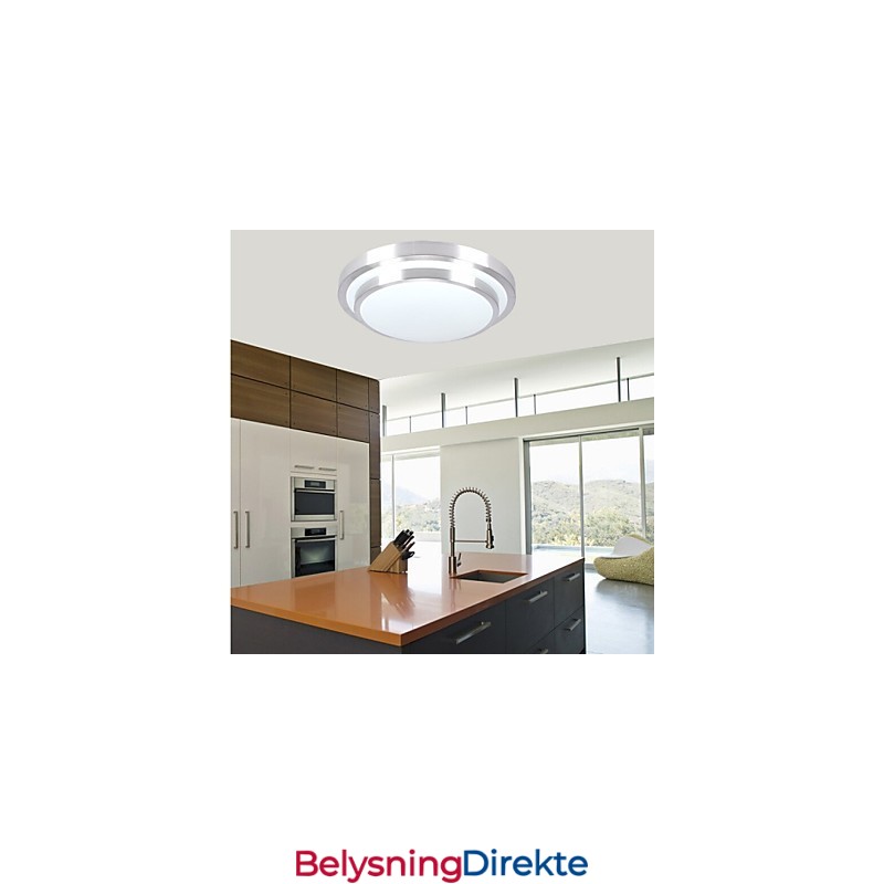 Innfelt Lys Rund Enkel Moderne Diameter 35 Cm