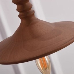 Anhengslampe I Gummitre I Vintagestil