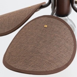 Nordisk Pendellampe I Wabi Sabi-Stil, Dekorativ Taklampe I Stoffskjerm