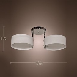 Moderne Samtidskrone I Metall Med Innfelt Montering