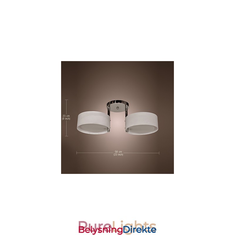 Moderne Samtidskrone I Metall Med Innfelt Montering