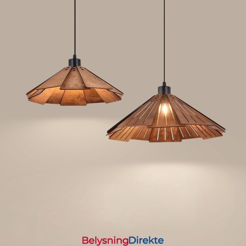 Retro Pendellampe Kreativ Taklampe I Tre