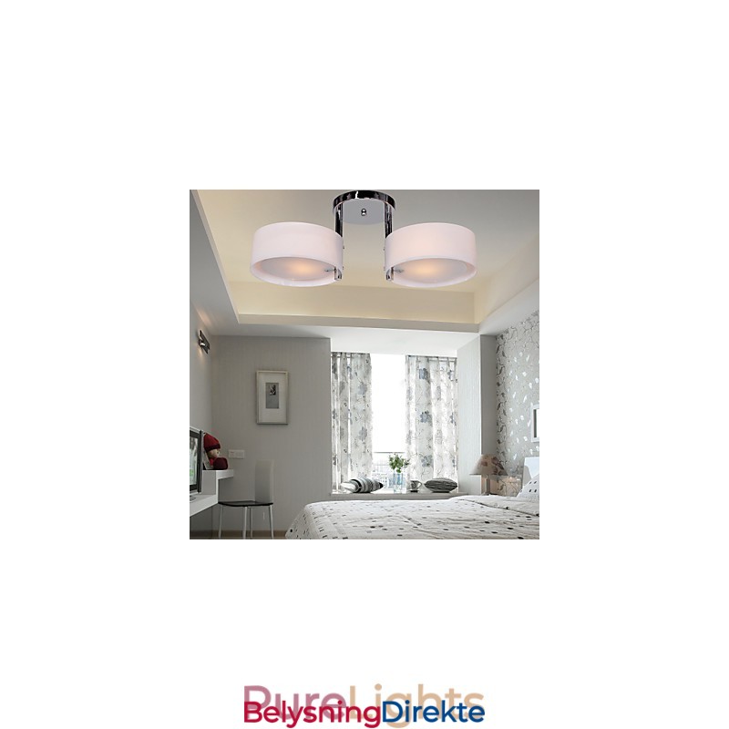 Moderne Samtidskrone I Metall Med Innfelt Montering