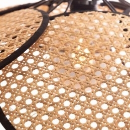 Naturlig, Enkel Håndvevd Pendellampe