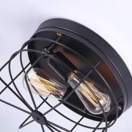 Industriell Metallburtaklampe Rustikk Innfelt Lampearmatur