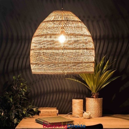 Håndvevd Anhengslampe I Rotting, Gårdshus