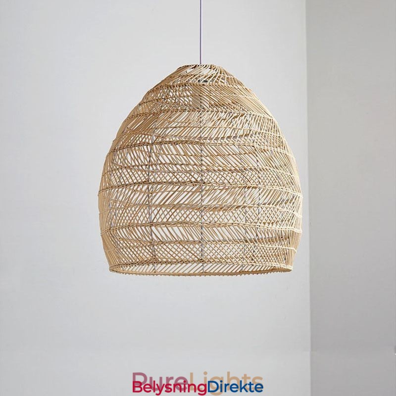 Håndvevd Anhengslampe I Rotting, Gårdshus