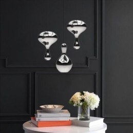 Kreativ Pendellampe Moderne Enkel Galvanisert Glass Liten Taklampe