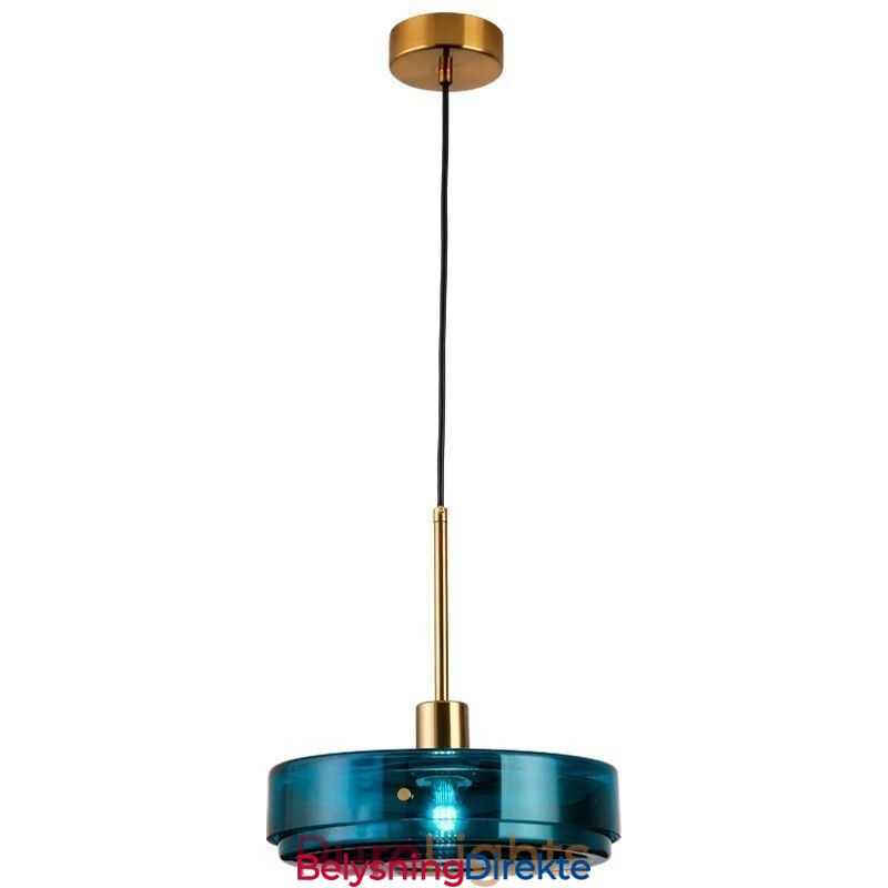 Rund Kakeglass Pendellampe Moderne Minimalistisk Smijerns Taklampe