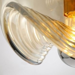 Stamen Glass Pendellampe Moderne Minimalistisk Smijerns Taklampe