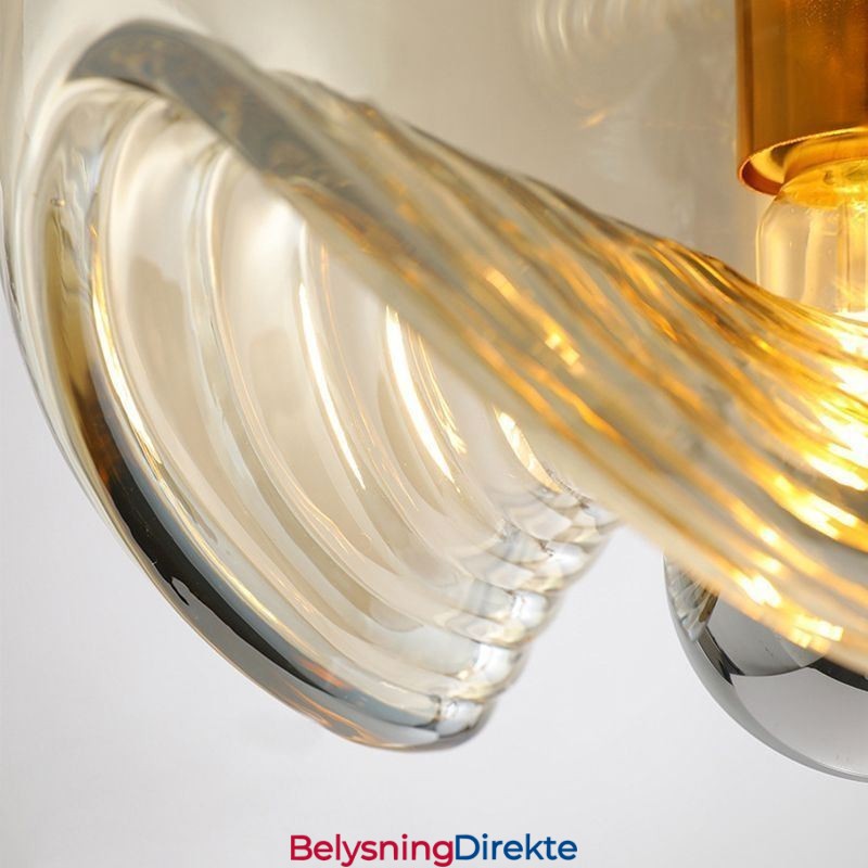 Stamen Glass Pendellampe Moderne Minimalistisk Smijerns Taklampe