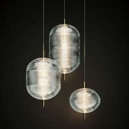 Vannripple Pendellampe Moderne Minimalistisk Smijerns Taklampe