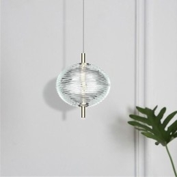Vannripple Pendellampe Moderne Minimalistisk Smijerns Taklampe
