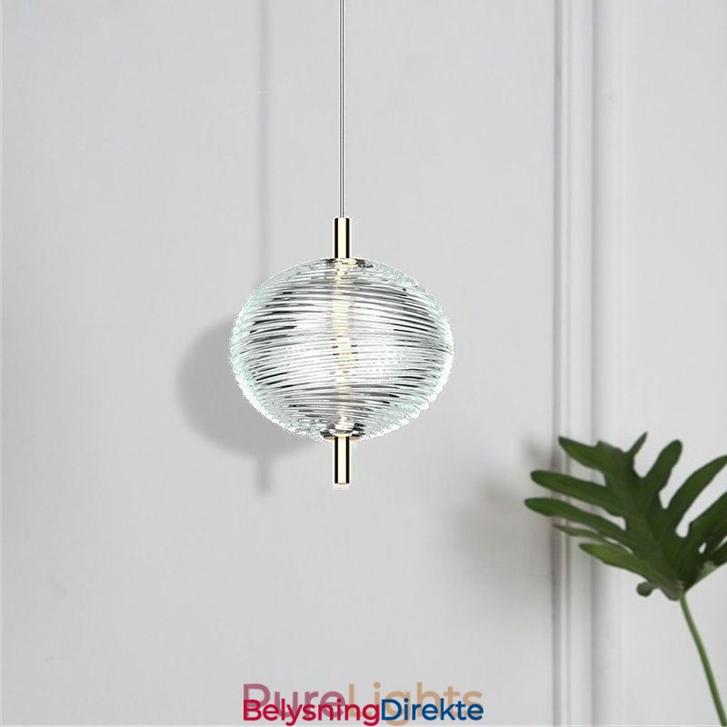 Vannripple Pendellampe Moderne Minimalistisk Smijerns Taklampe