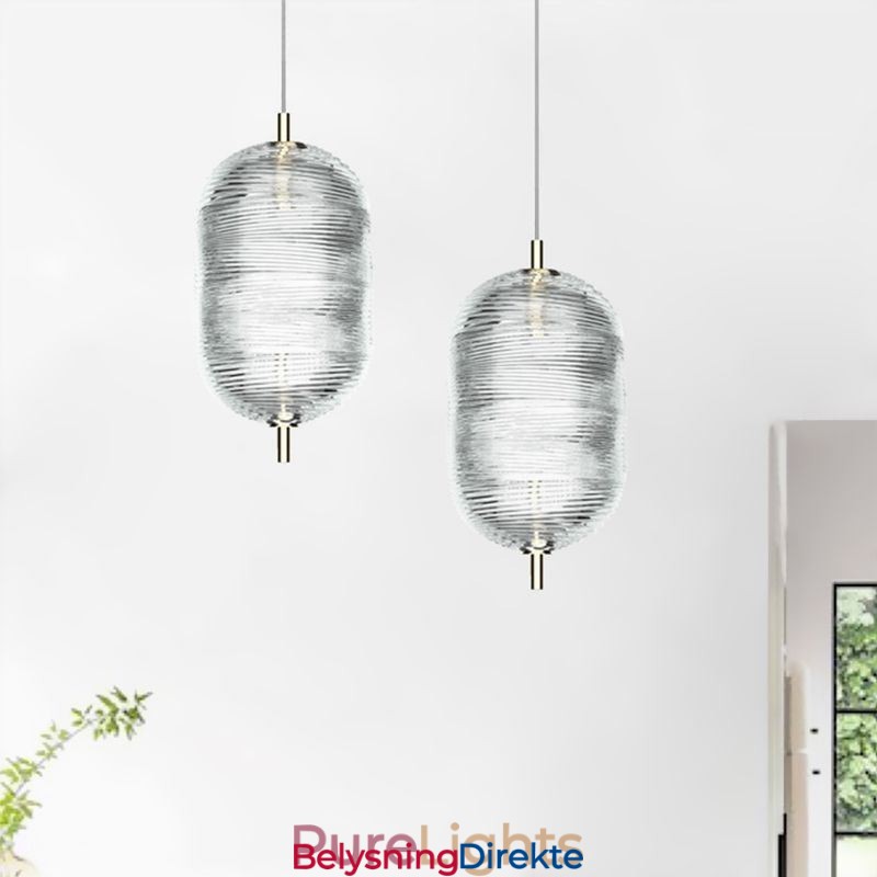 Vannripple Pendellampe Moderne Minimalistisk Smijerns Taklampe