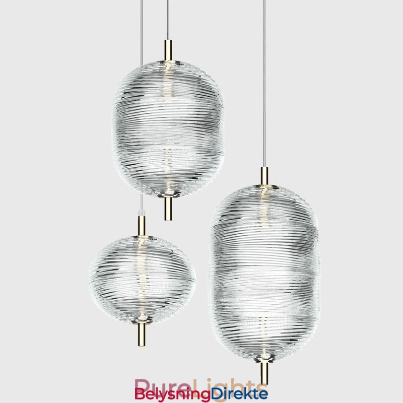 Vannripple Pendellampe Moderne Minimalistisk Smijerns Taklampe