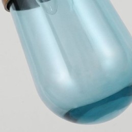 Vanndråpe Glass Pendellampe Moderne Minimalistisk Smijern Liten Taklampe