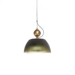 Plissert Glass Pendellampe Moderne Minimalistisk Smijern Liten Taklampe