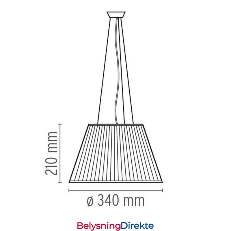 Glass Pendellampe Moderne Enkel Taklampe
