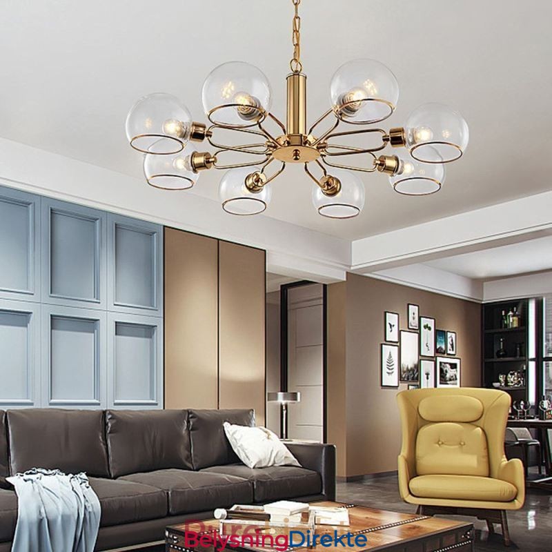 Glass Pendellampe Moderne Minimalistisk Smijerns Taklampe