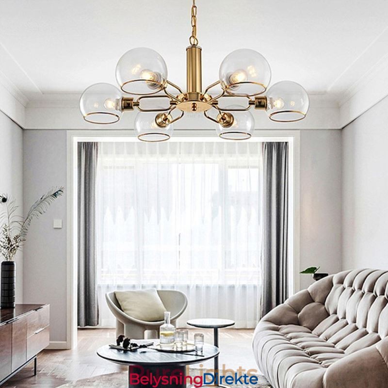 Glass Pendellampe Moderne Minimalistisk Smijerns Taklampe