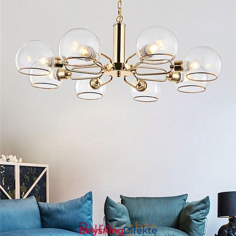 Glass Pendellampe Moderne Minimalistisk Smijerns Taklampe