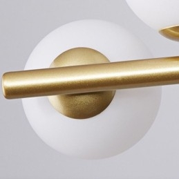 Pendellampe Moderne Enkel Magiske Bønner Molekylær Smijerns Glass Taklampe