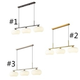 Nordisk Glassanhengslampe Kreativ Smijerns Taklampe